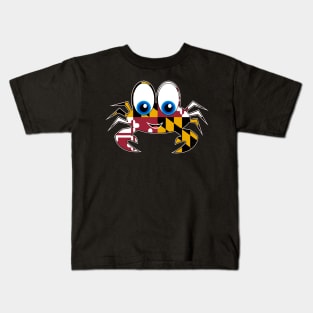 Maryland Crab Kids T-Shirt